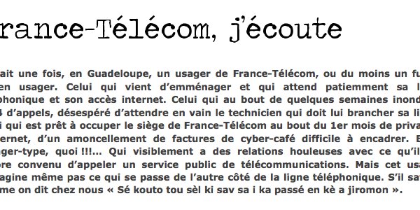Image:France-Télécom : j'écoute !