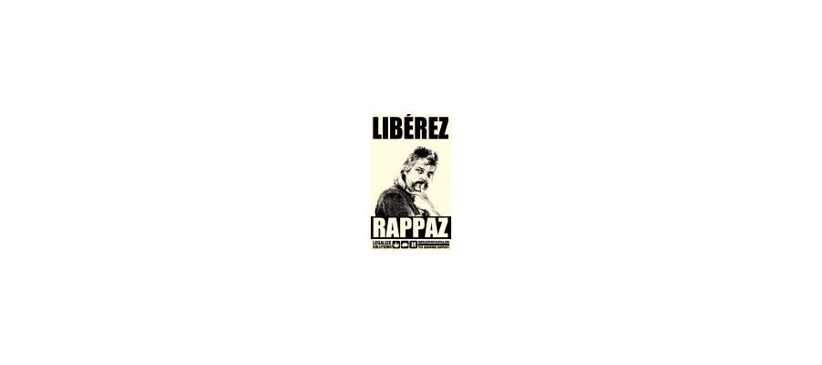 Image:Bernard Rappaz : L'appel au secours du prisonnier politique suisse