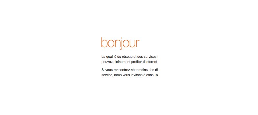 Image:France Télécom - Orange : Panne sur Internet dans la zone Antilles-Guyane