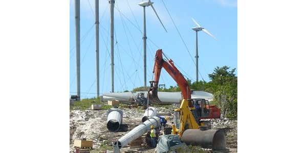 Image:La Désirade : augmentation de la production du parc éolien