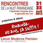 Rwanda - implication française dans le génocide : Les Rencontres de La Nuit rwandaise